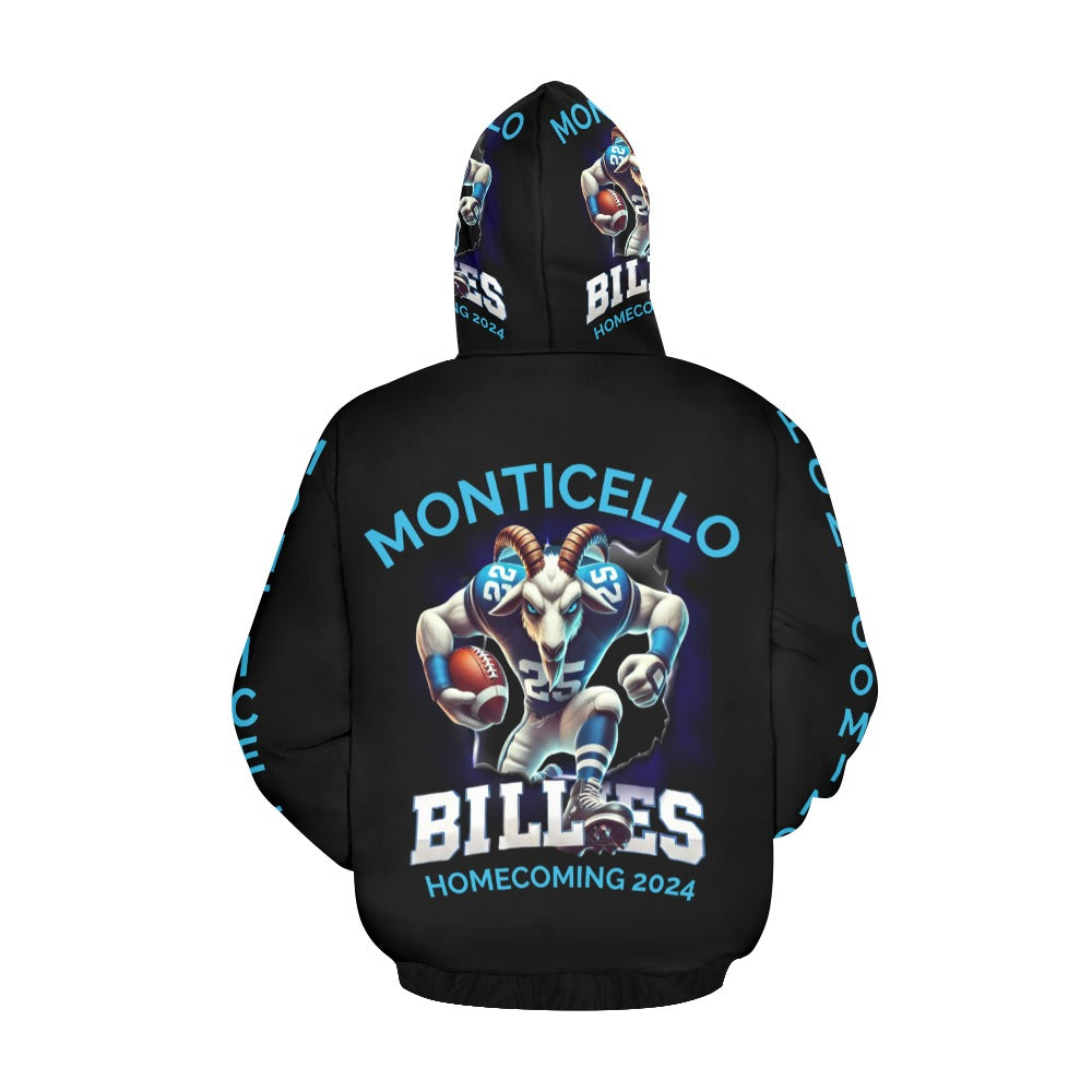 MHS Homecoming 2024 All Over Print Hoodie for Women