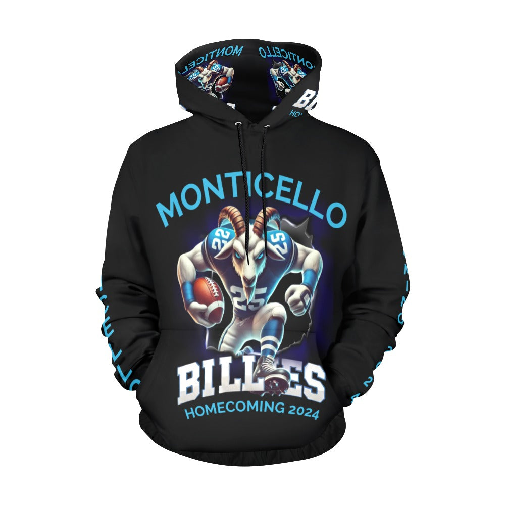 MHS Homecoming 2024 All Over Print Hoodie for Men