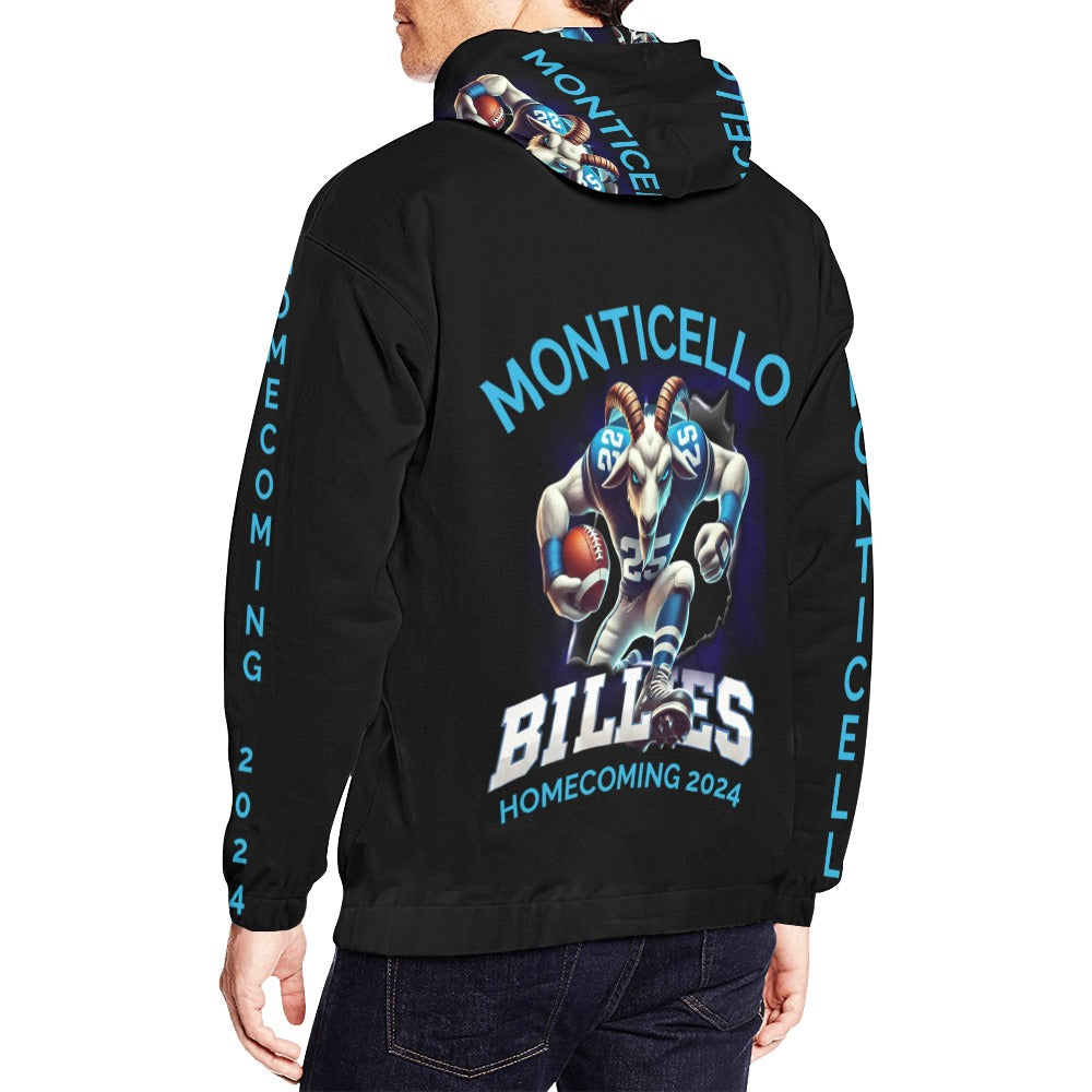 MHS Homecoming 2024 All Over Print Hoodie for Men