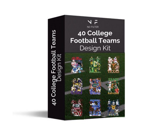 40 College Football Design Kit