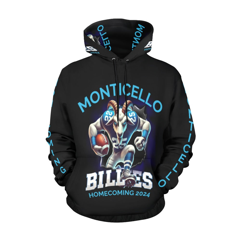 MHS Homecoming 2024 All Over Print Hoodie for Women