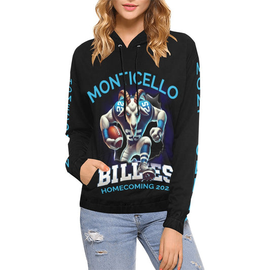 MHS Homecoming 2024 All Over Print Hoodie for Women