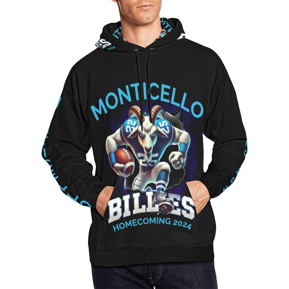 MHS Homecoming 2024 All Over Print Hoodie for Men